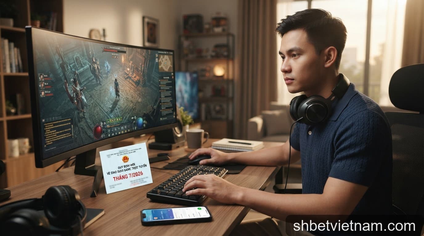 Thông báo thay đổi giao dịch game: phân biệt điều khoản dịch vụ và văn bản pháp luật
