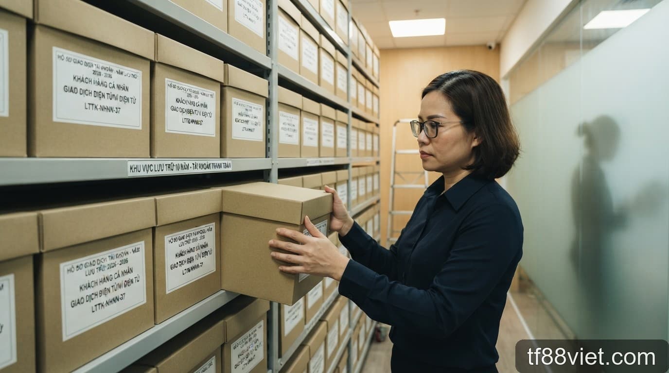 Quy định lưu trữ hồ sơ giao dịch tài khoản: Tại sao thời hạn 10 năm là tiêu chuẩn mới?