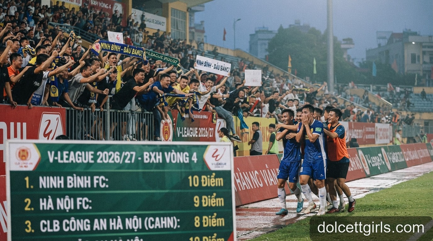 V-League 2026/27: Ninh Bình chiếm ngôi đầu, cuộc đua vô địch bắt đầu "nóng" sau vòng 4 - 2
